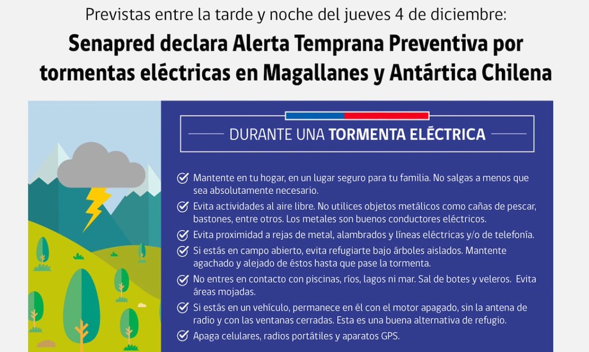/senapred-declara-alerta-temprana-preventiva-por-tormentas-electricas-en